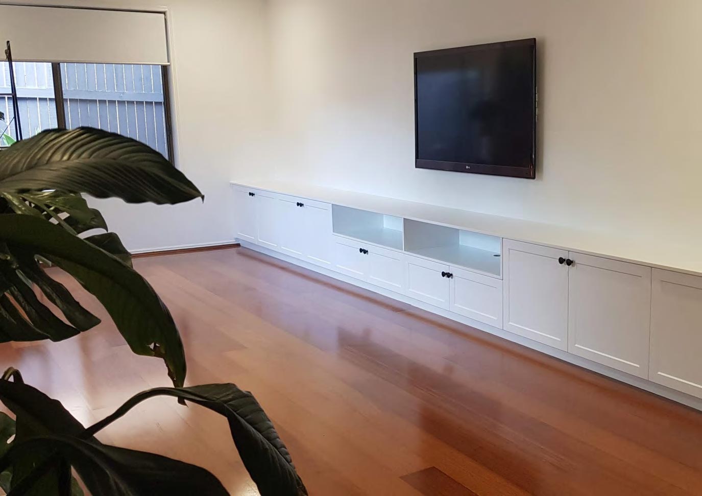 Living room entertainment unit