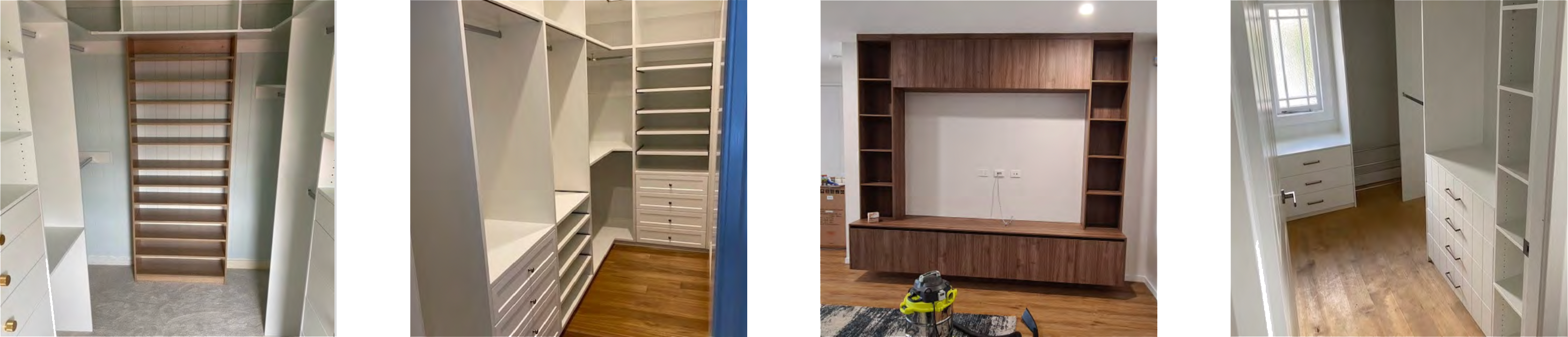 Custom wardrobes