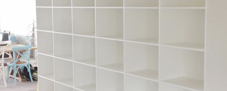 Office cube storage