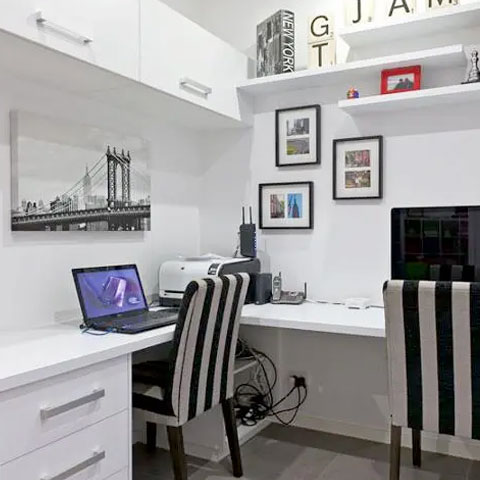 Home office fitout